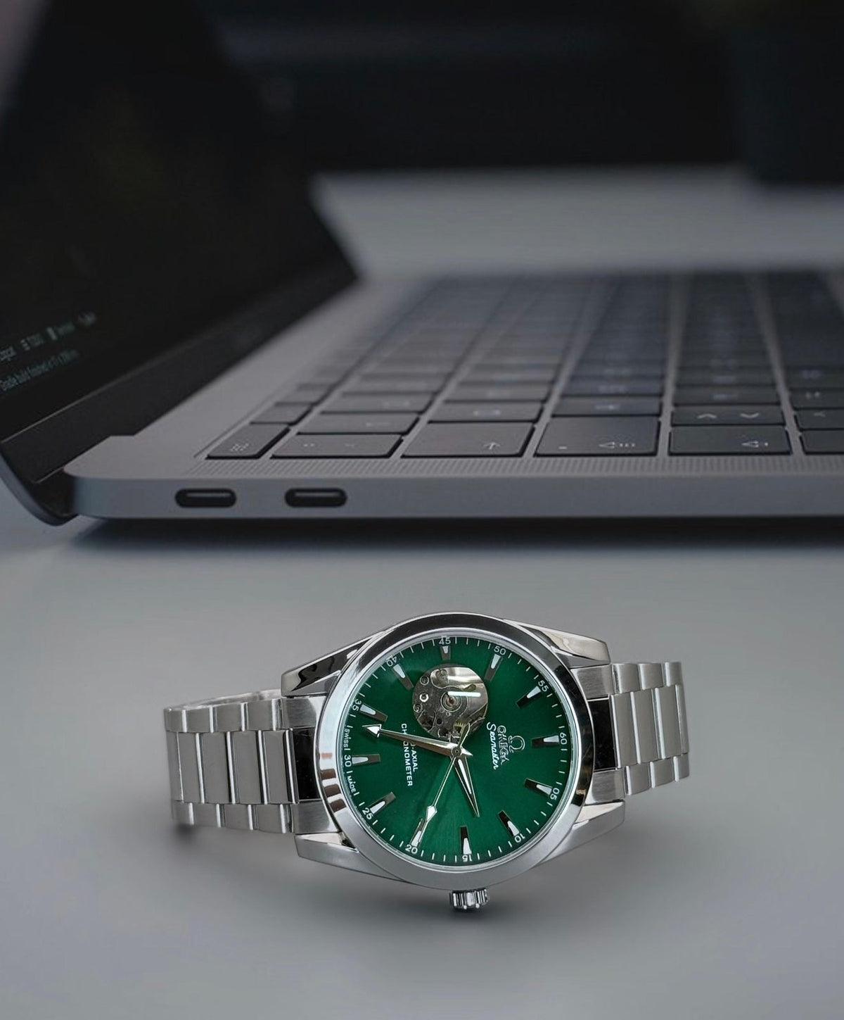 Om.ega Aqua Terra Automatic Skeleton
