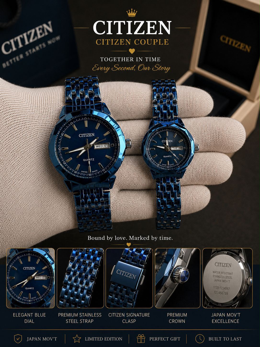 Citi.zen Clasic Day Date Couple