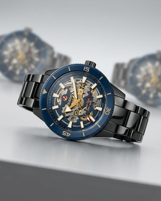 Ra.do Captain Cook HighTech Automatic Silver