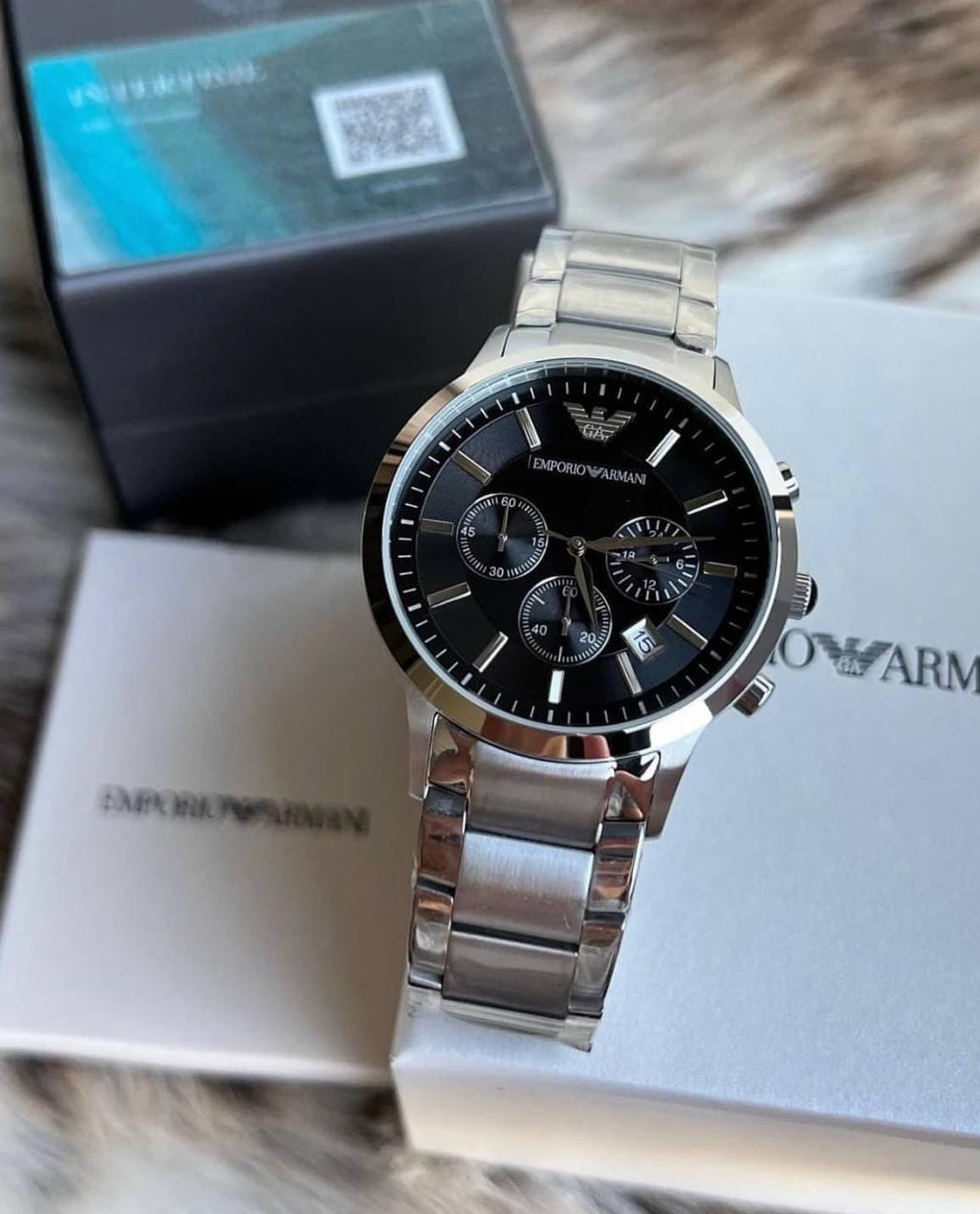 Em.porio Arman_i Classic Silver-Black