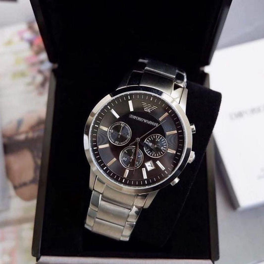 Emporio_Armani Classic Silver-Black
