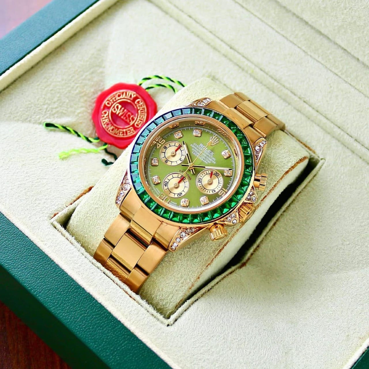 Rol.ex Oyster perpetual Rainbow