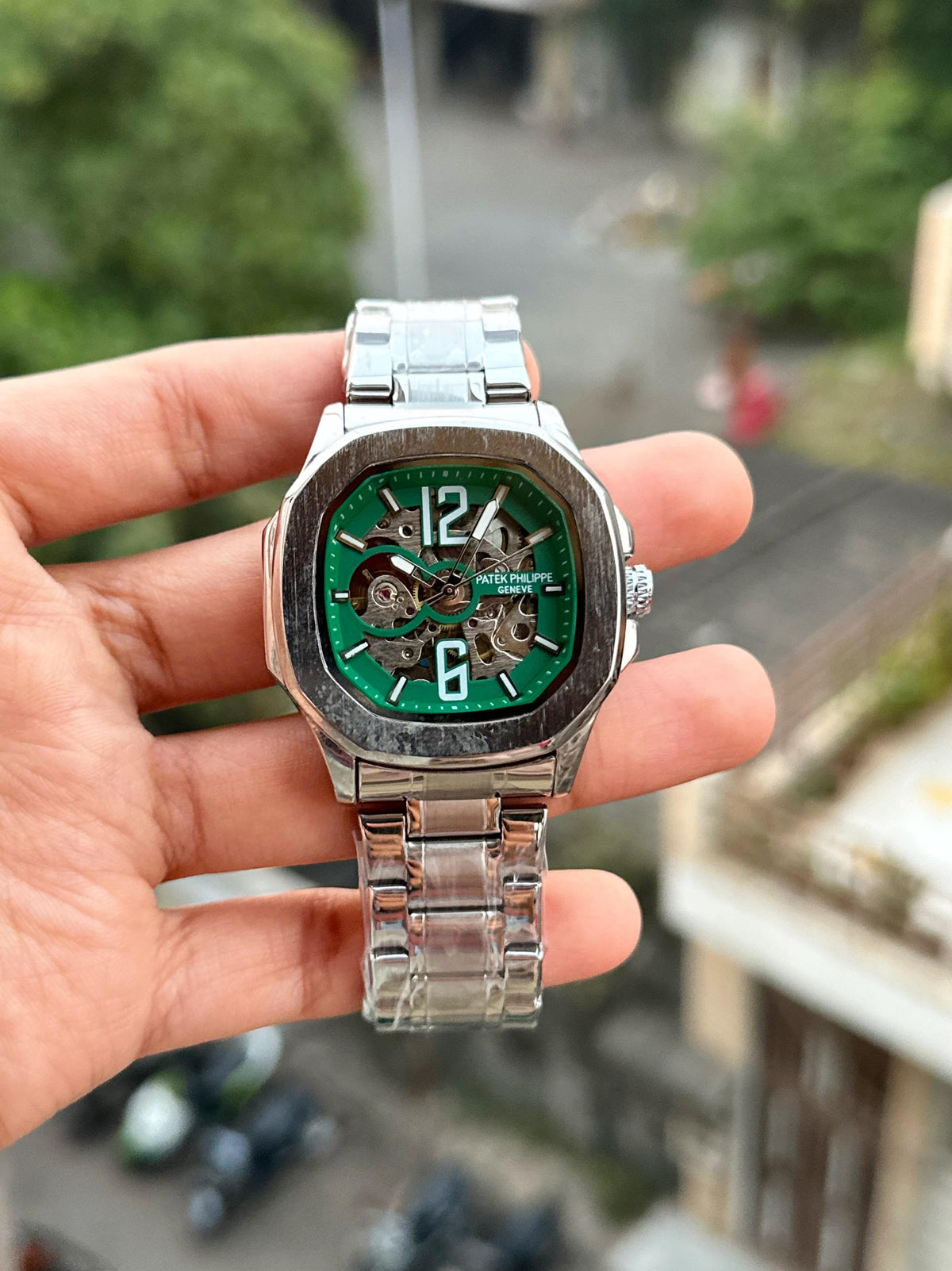 PA.TEK PHILIPPE AUTOMATIC OPEN HEART