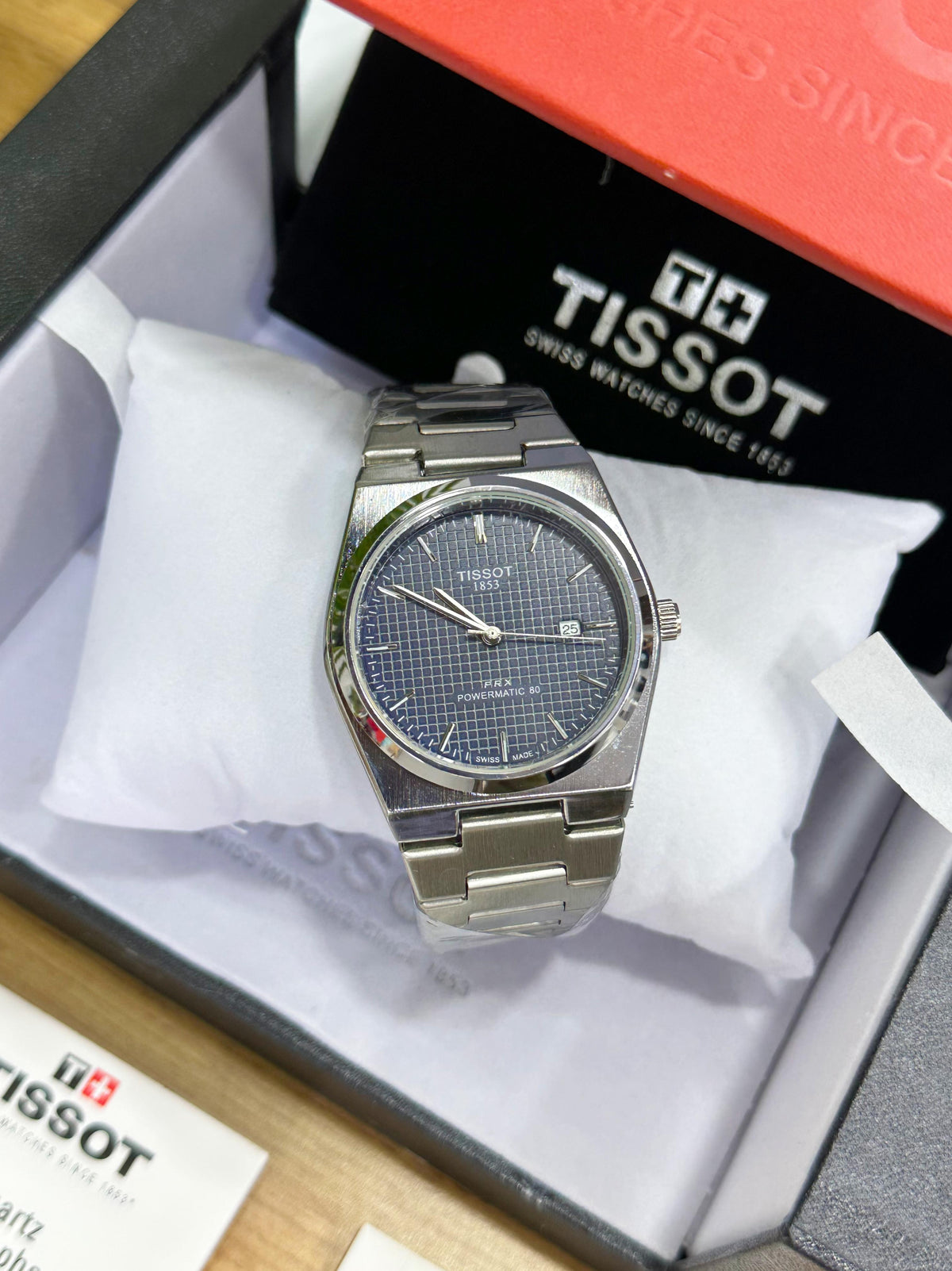 *NEW! TIS.SOT PRX POWERMATIC 80 SERIES BLUE DIAL