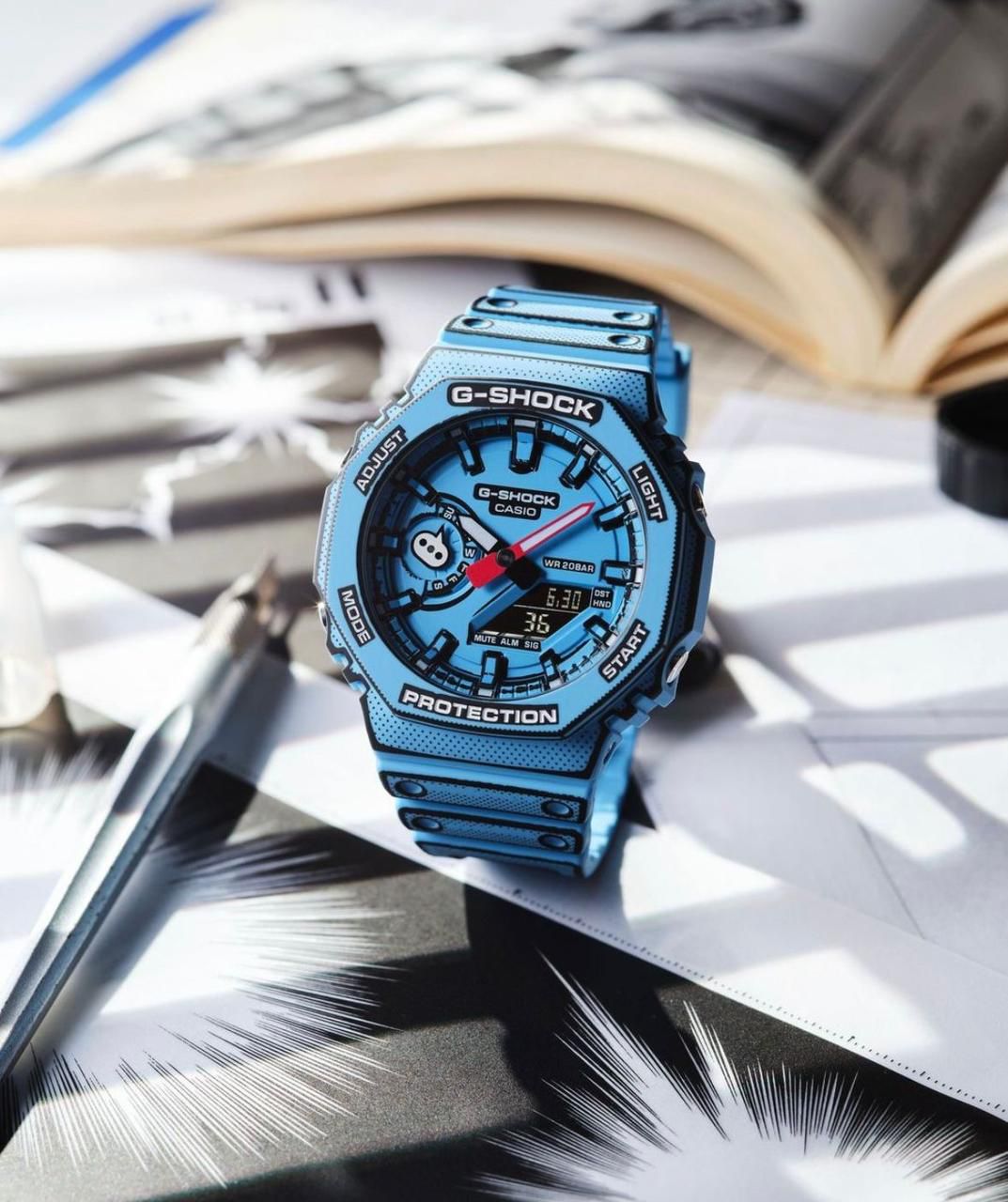 New Casio G Shock MANGA THEME