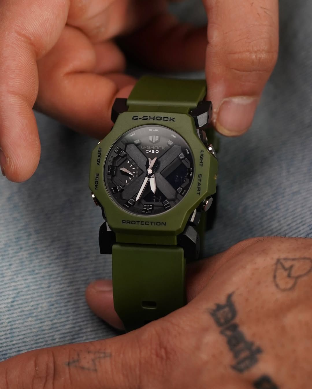 NEW G-SHOCK GA-2300 GREEN OCTAGONAL NOW AVAILABLE