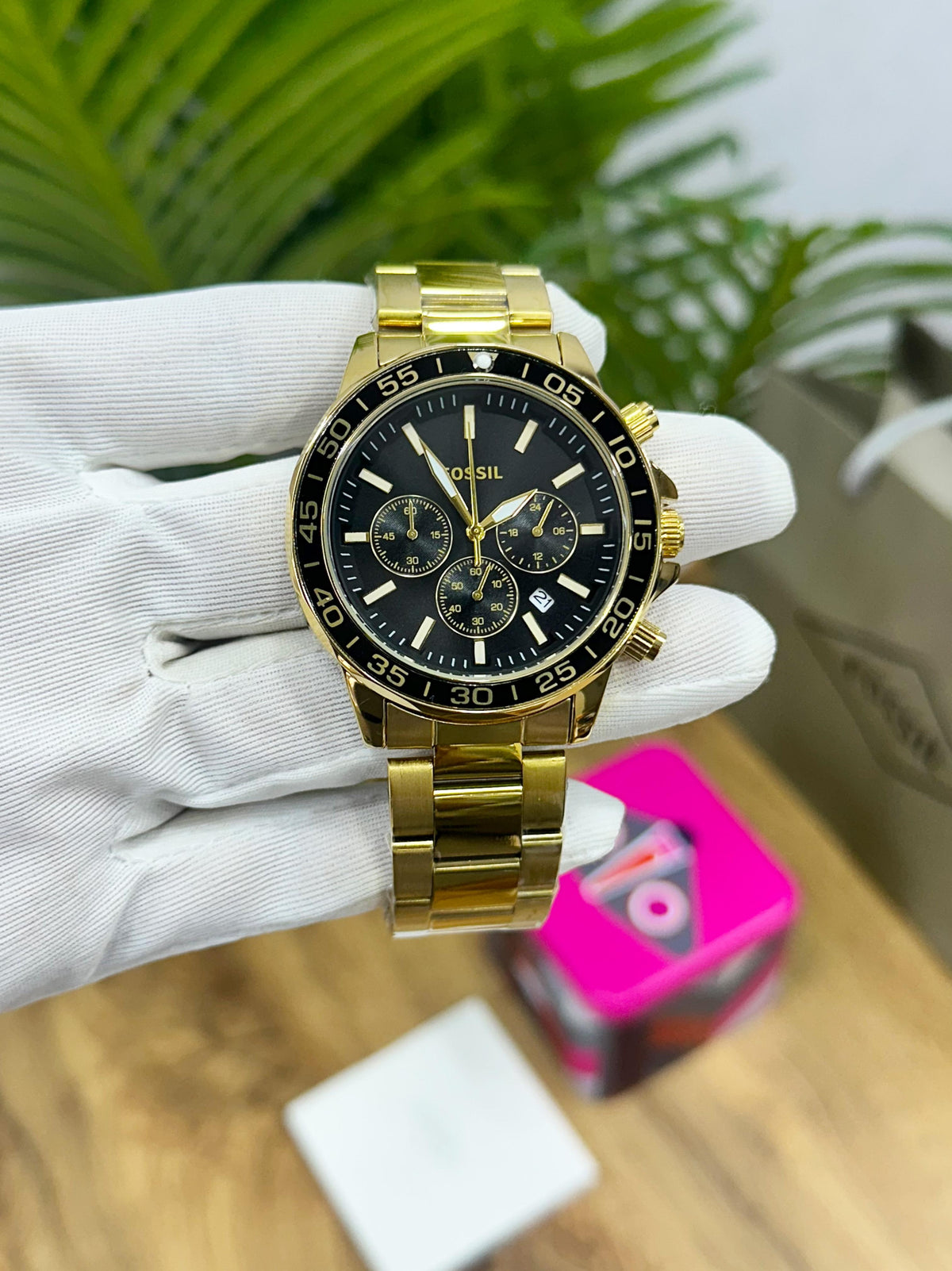FOS.SIL BANNON GOLD BLACK