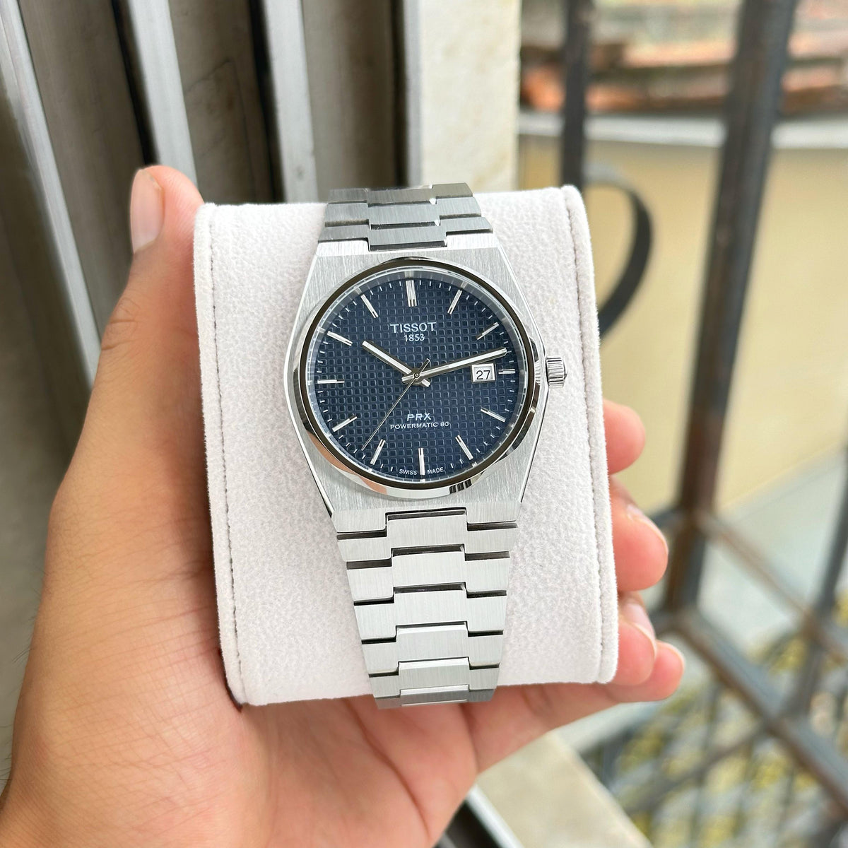 Tis.sot 1853 Prx Powermatic Quartz Blue