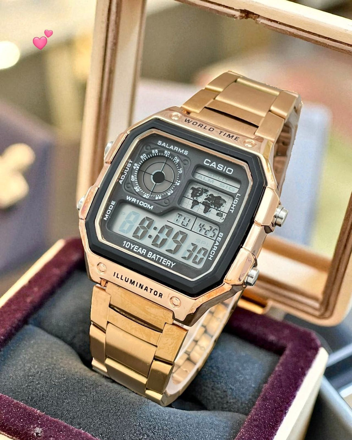 New Casio Vintage Digital Watch for men