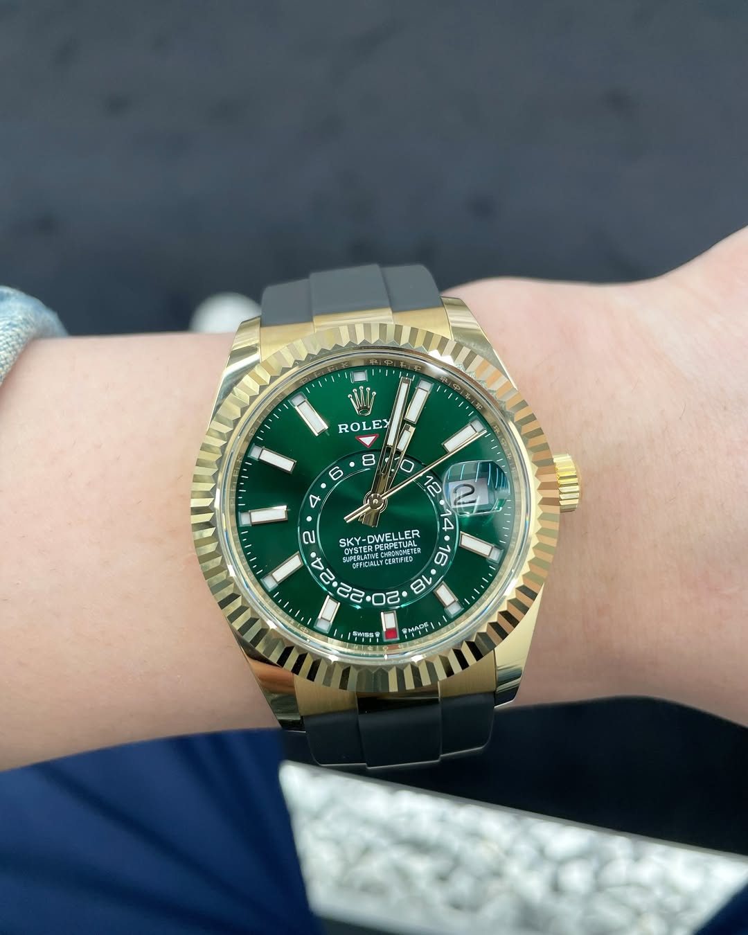 Rol.ex Oyster perpetual Sky Dweller