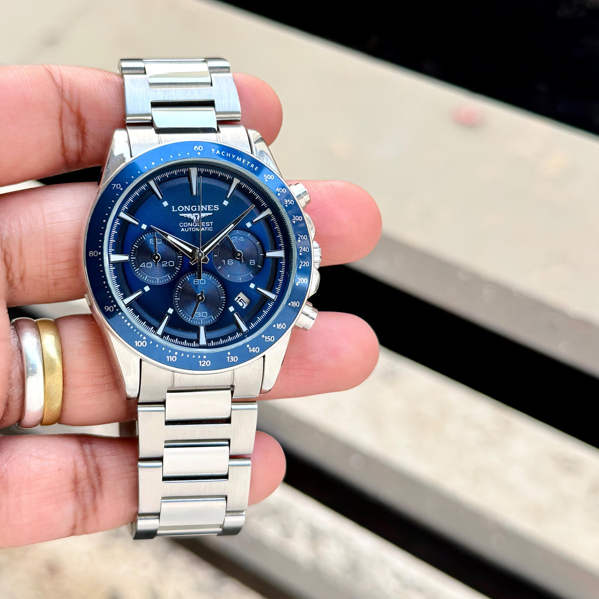 Lon.gines Conquest Chronograph