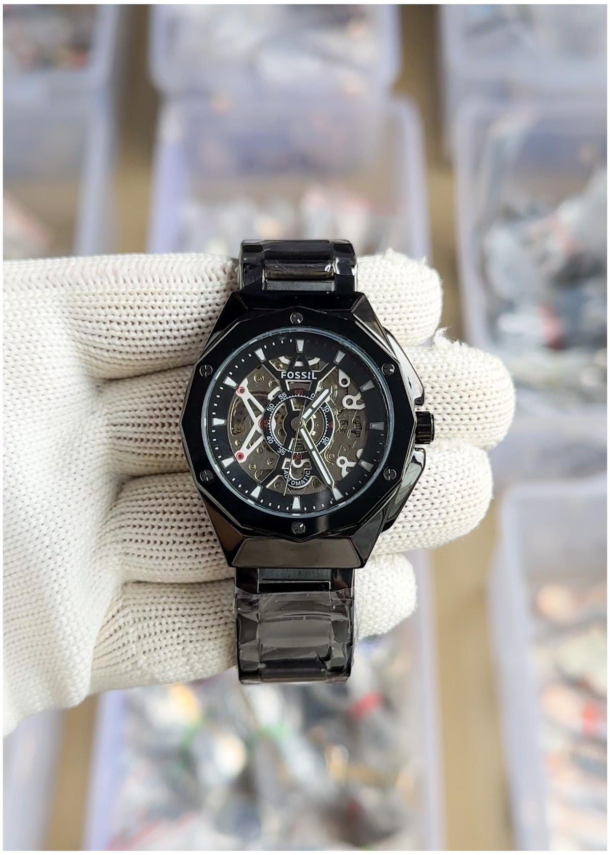 Fos.sil Evanstone Automatic Skeleton
