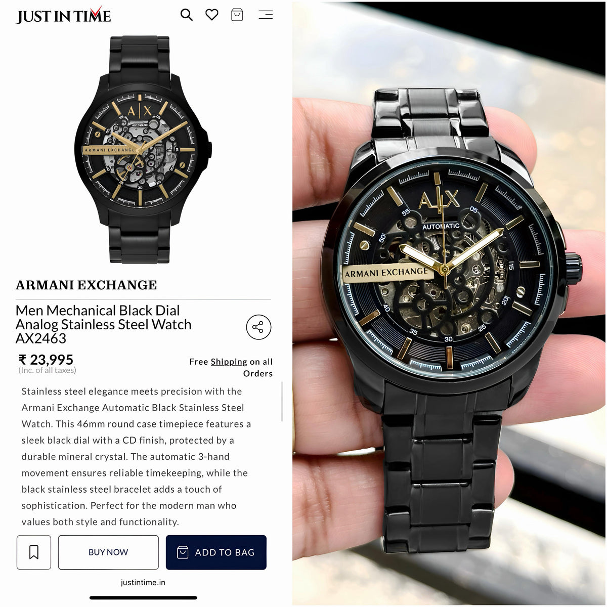 Ar.mani Exchange Ax2418