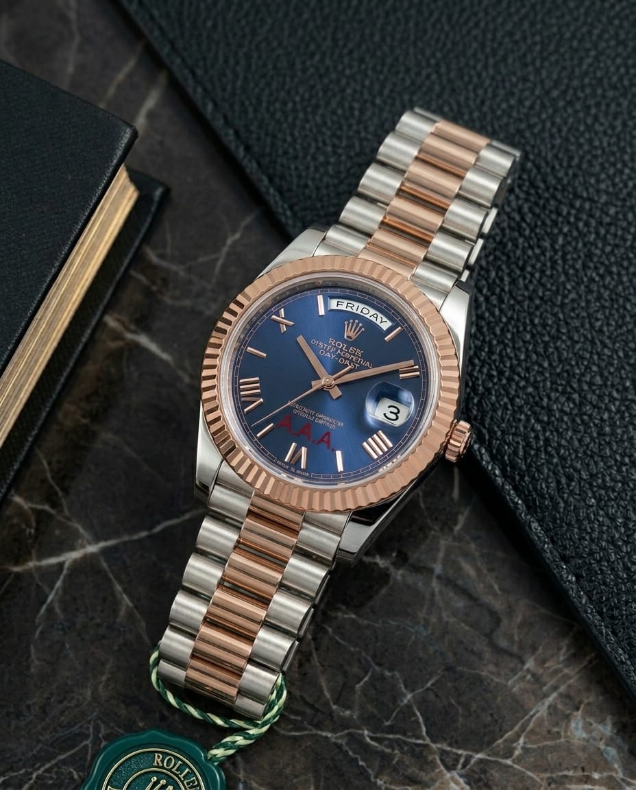 Rol.ex Oyster Perpetual Day Date Diamond 40 Battery