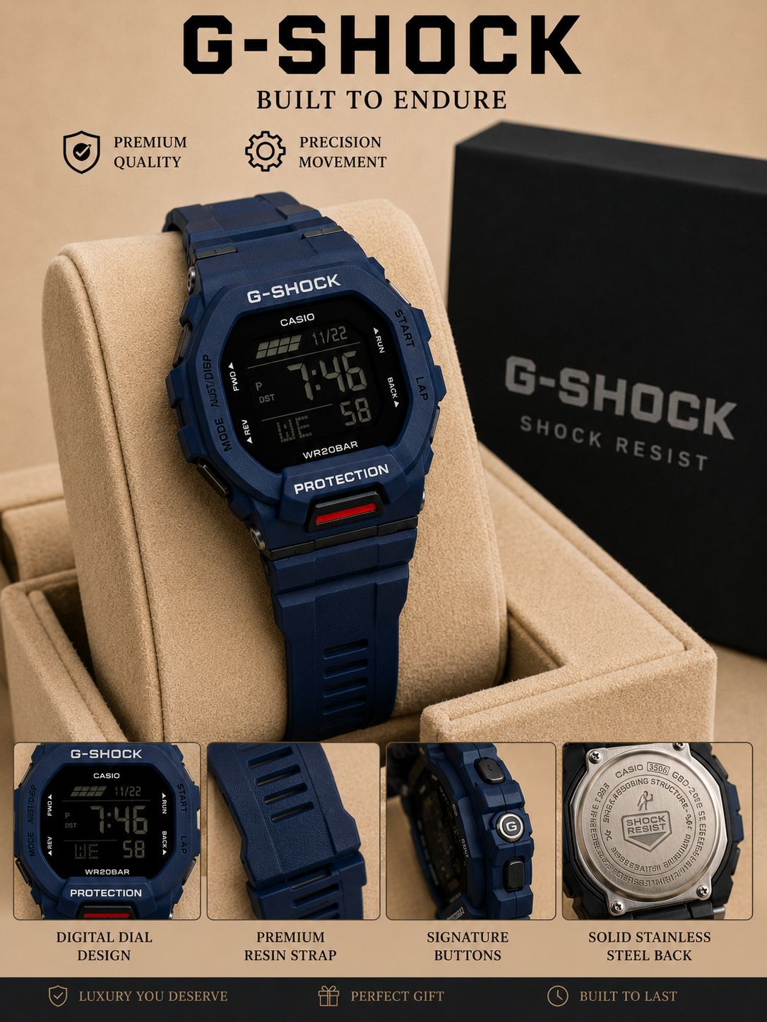 Ca.sio Gshock GBD-200-2DR