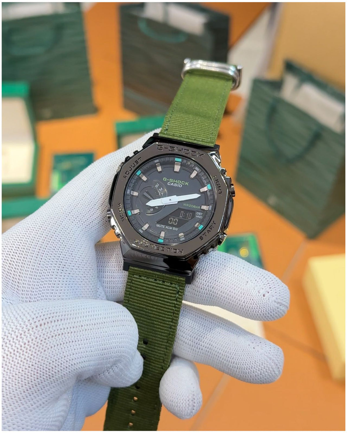 New Casio g shock gm2100cb