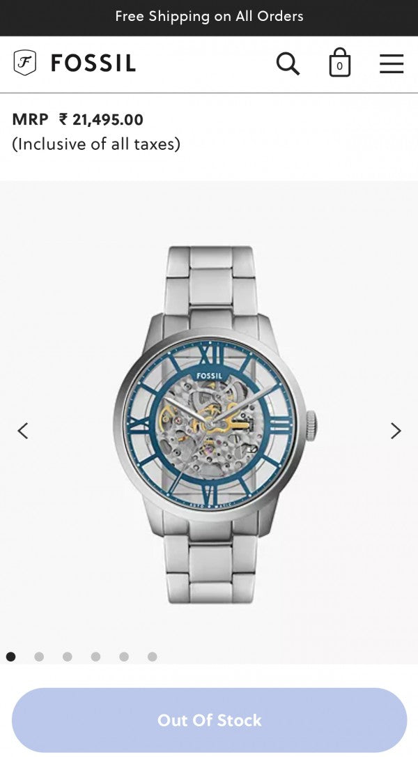 Fos.sil townsman Automatic