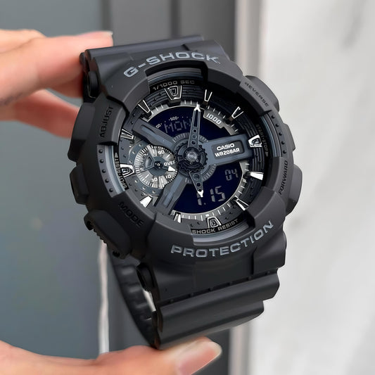 NEW G SHOCK GA-110 SERIES BLACK WITH ALL FEATURES WORKING