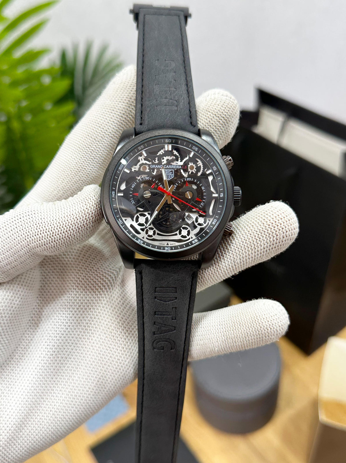 NEW TAG HEUER CARRERA CR7 DIAGANO ALL BLACK