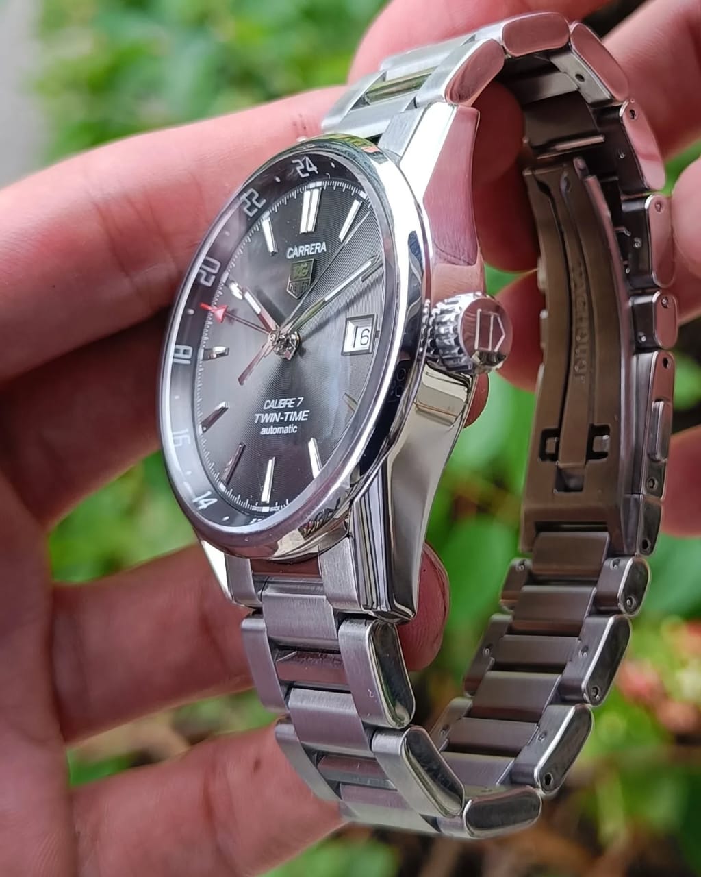 New Tag heuer carrera date twin - time