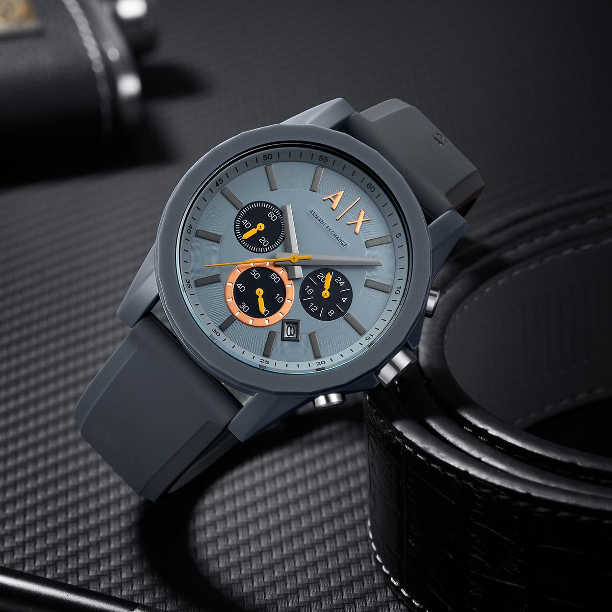 Ar.mani Exchange Gunmetal Silicon