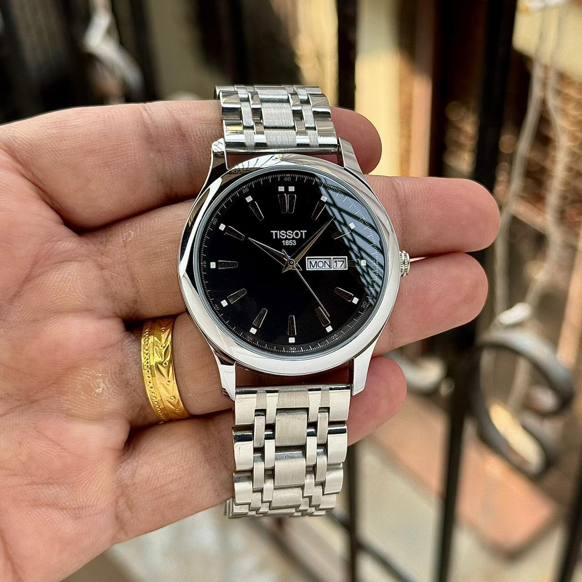 Tisso_t 1853 Day Date Lemon