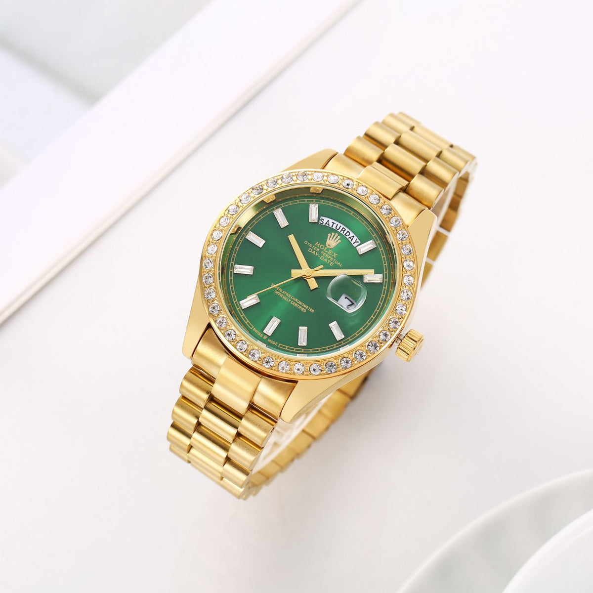 Rol.ex Oyster Perpetual Day Date Diamond