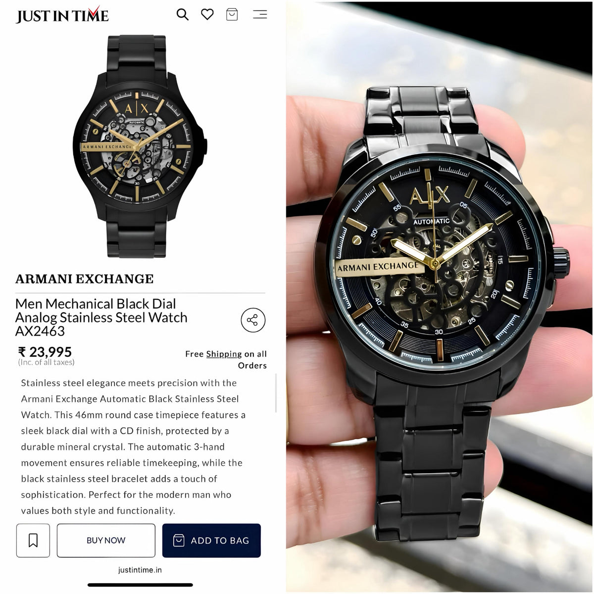 Ar.mani Exchange Ax2418
