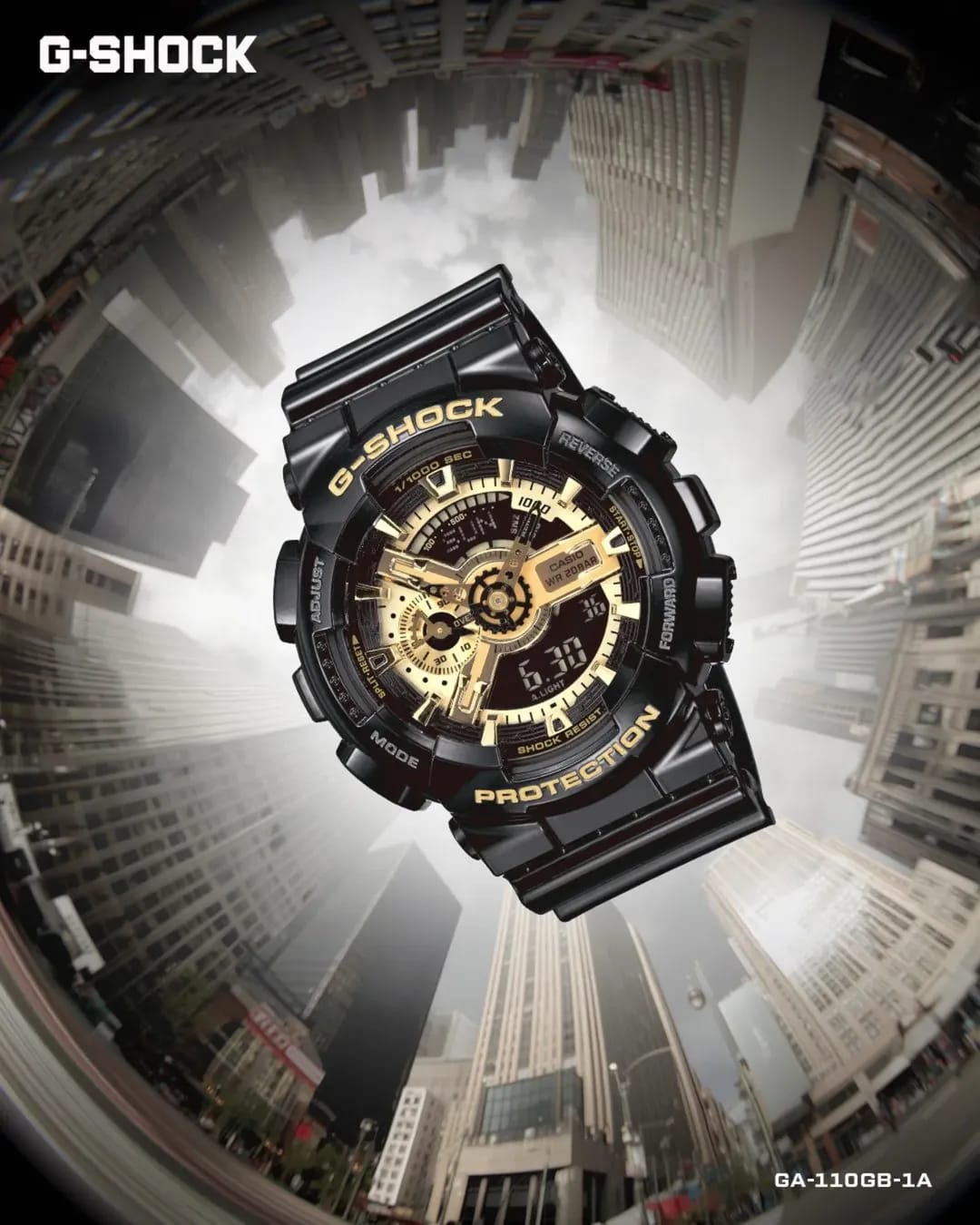 Ca.sio G-Shock Ga110 Gold