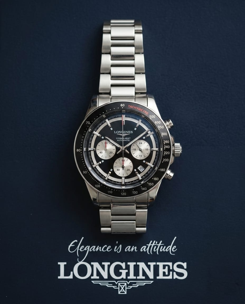 Lon.gines Conquest Chronograph