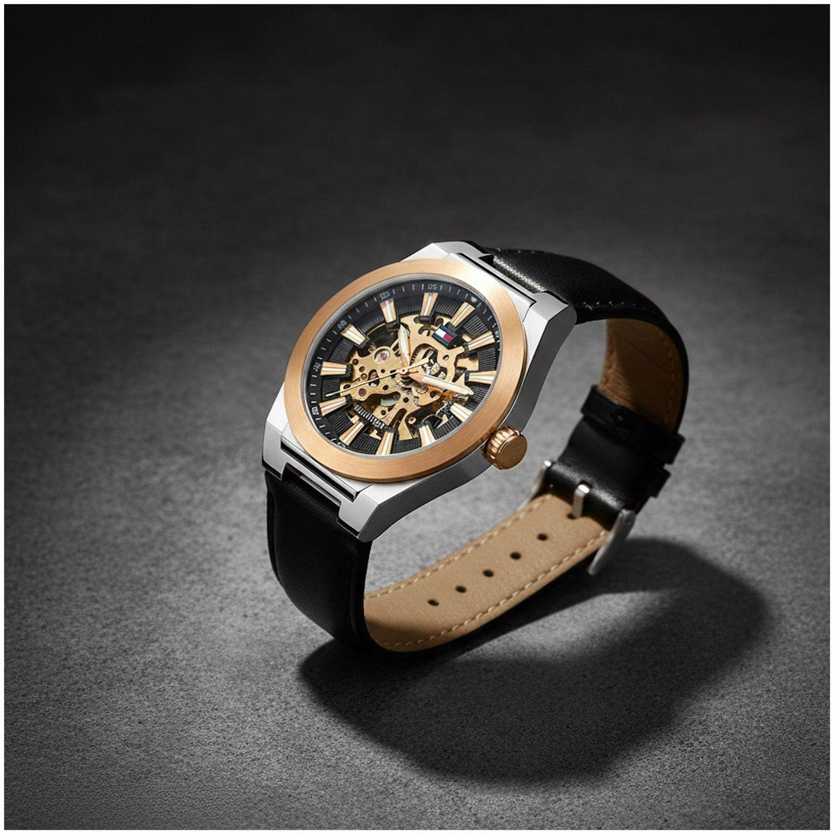 Tom.my_Hilfiger Automatic Skeleton Leather