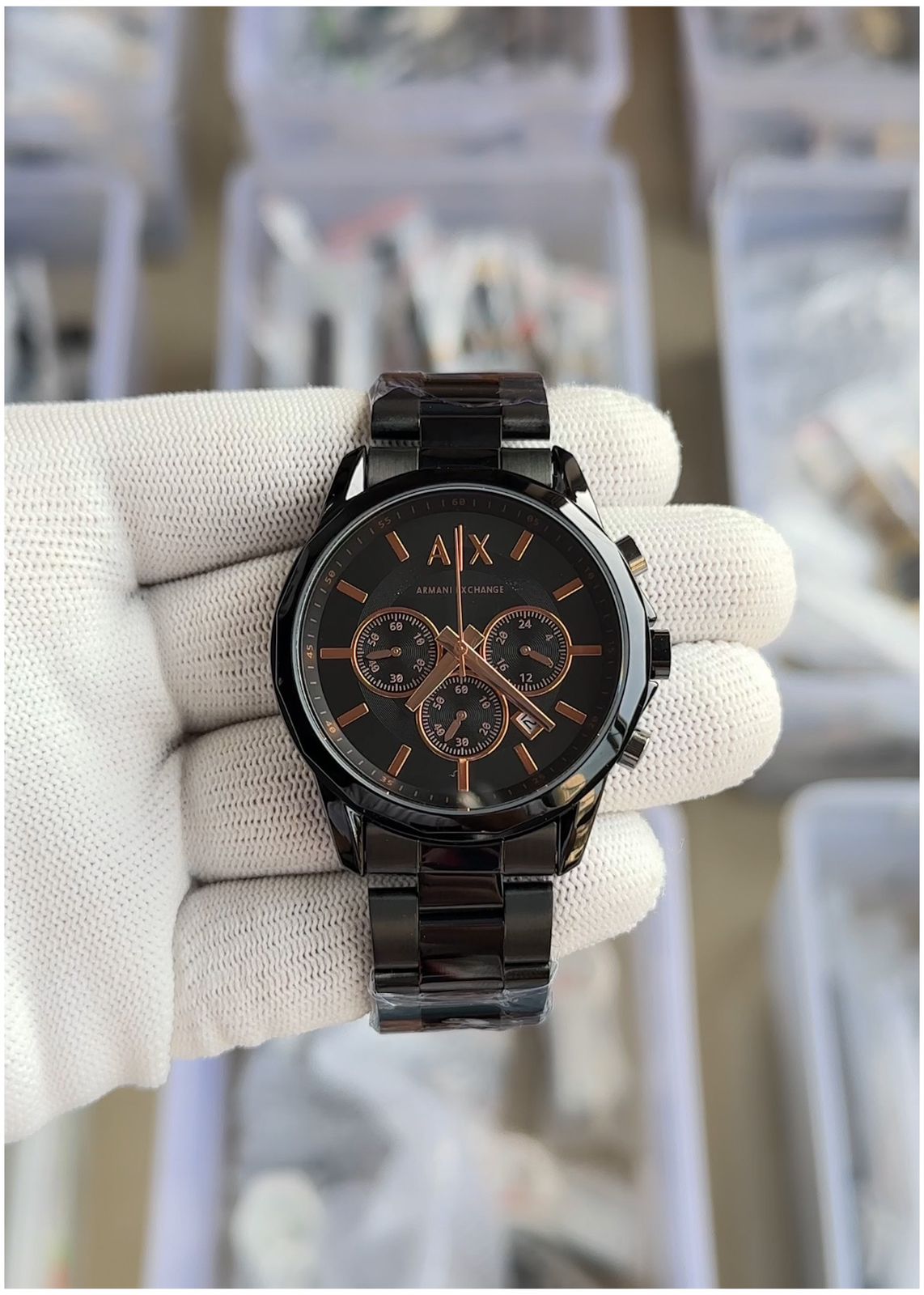 Ar.mani Exchange Gunmetal