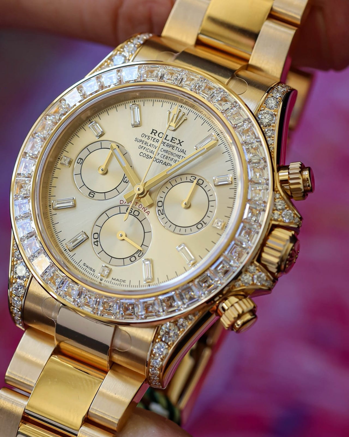 Rol.ex Oyster Perpetual Daytona Chosmograph Gold-Gold