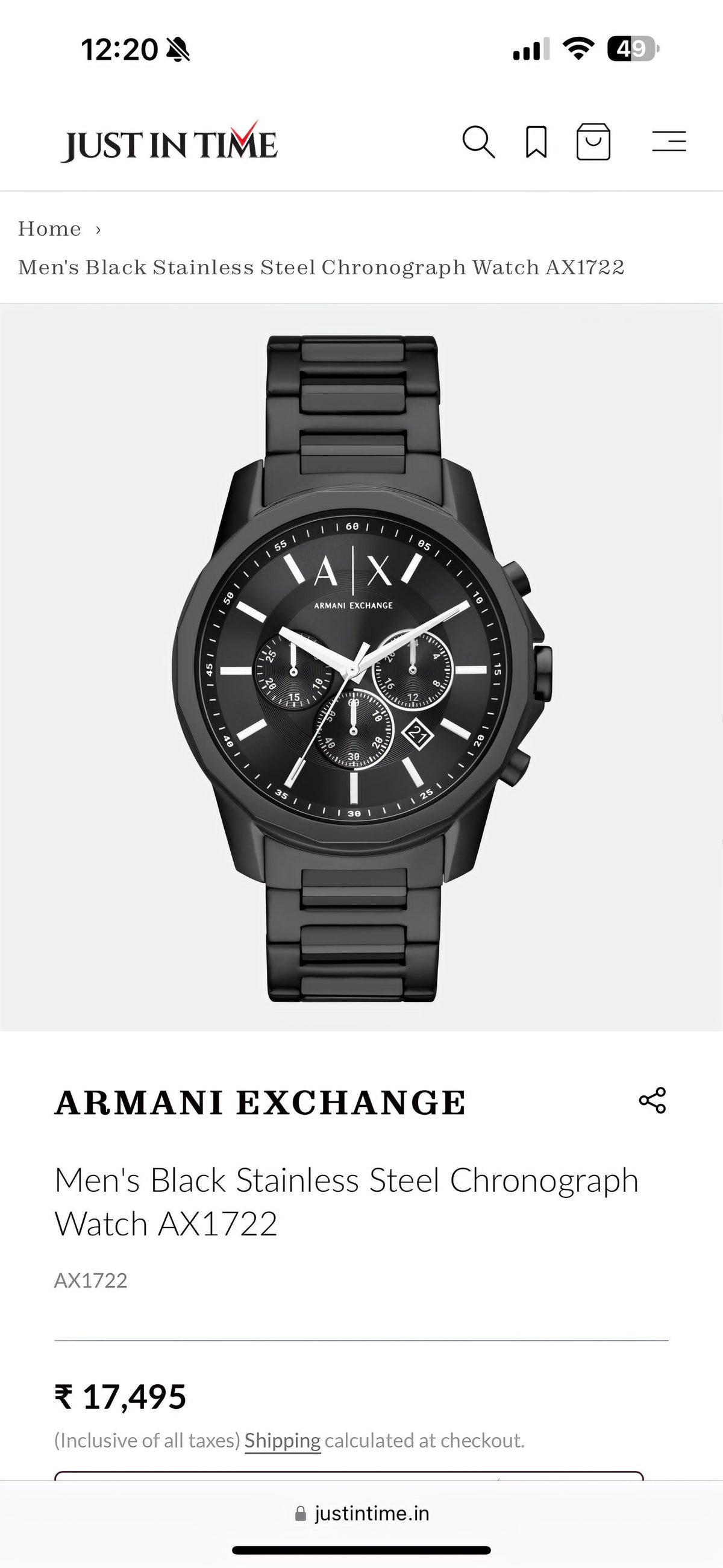 Ar.mani Exchange Gunmetal