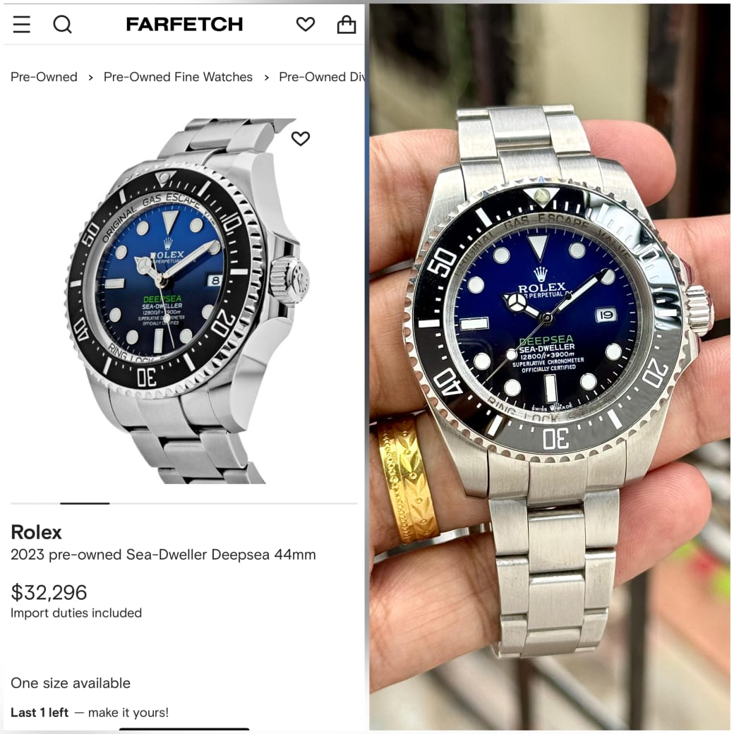 Rol.ex Oyster perpetual Sea Dweller Deep Sea