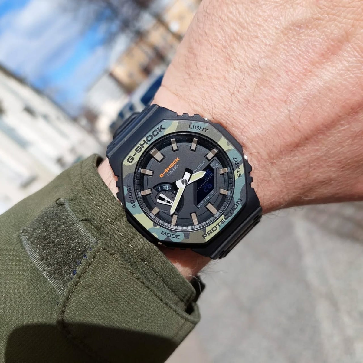 New Casio g shock ga2100
