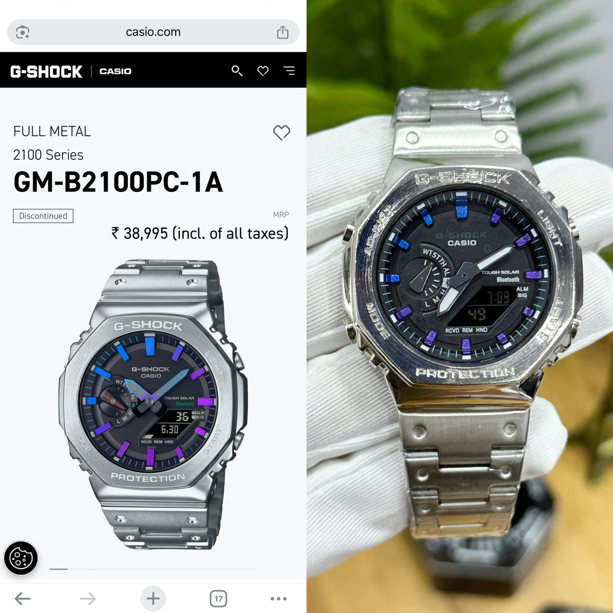 NEW G SHOCK GM-2110D-2A