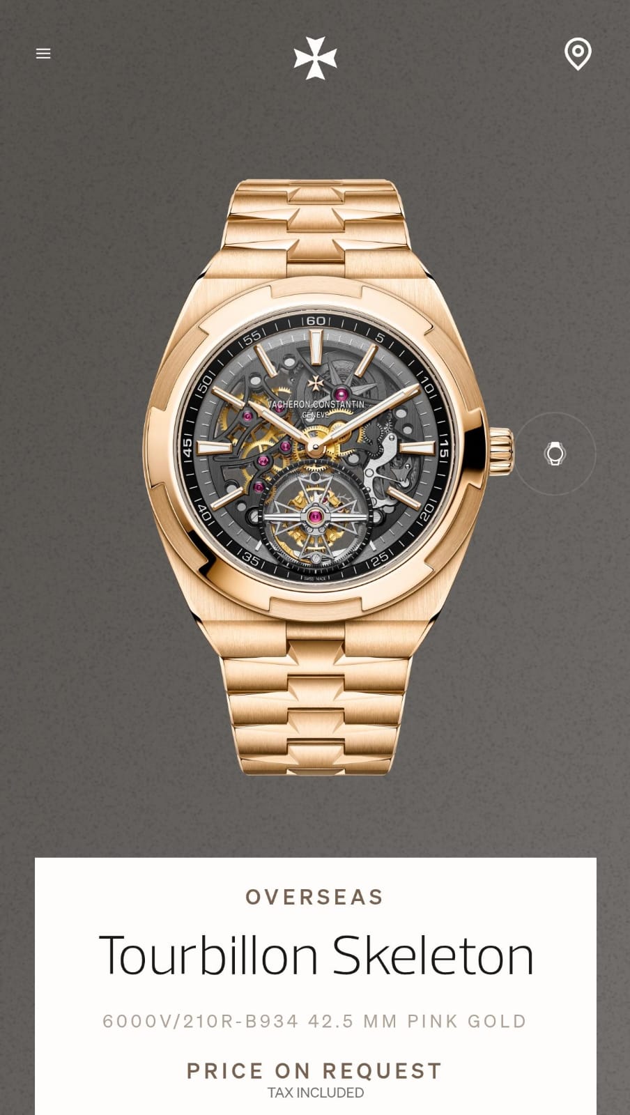 New Vacheron  Constantin Overseas 6000V1