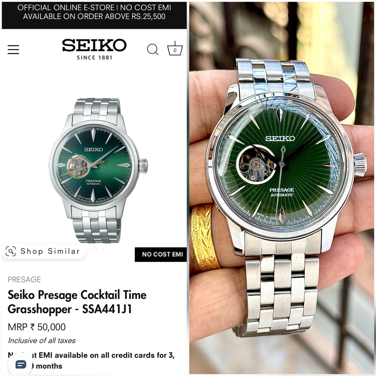 Sei.ko Presage Automatic