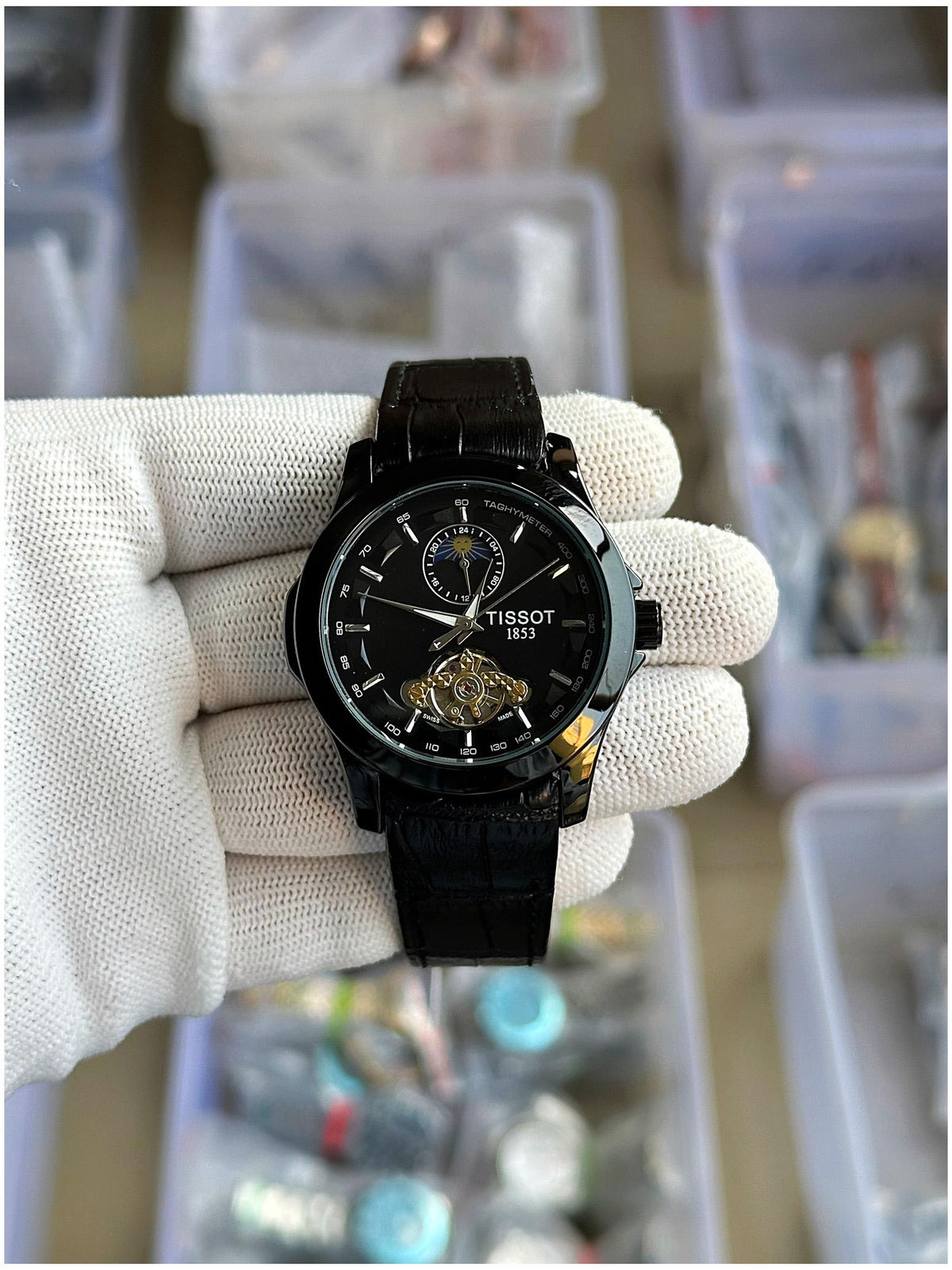 Tis.sot 1853 TAGYMETER BLACK