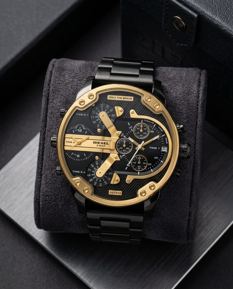 Die.sel 3 Bar Big Dady Heavy Quality Black-Gold