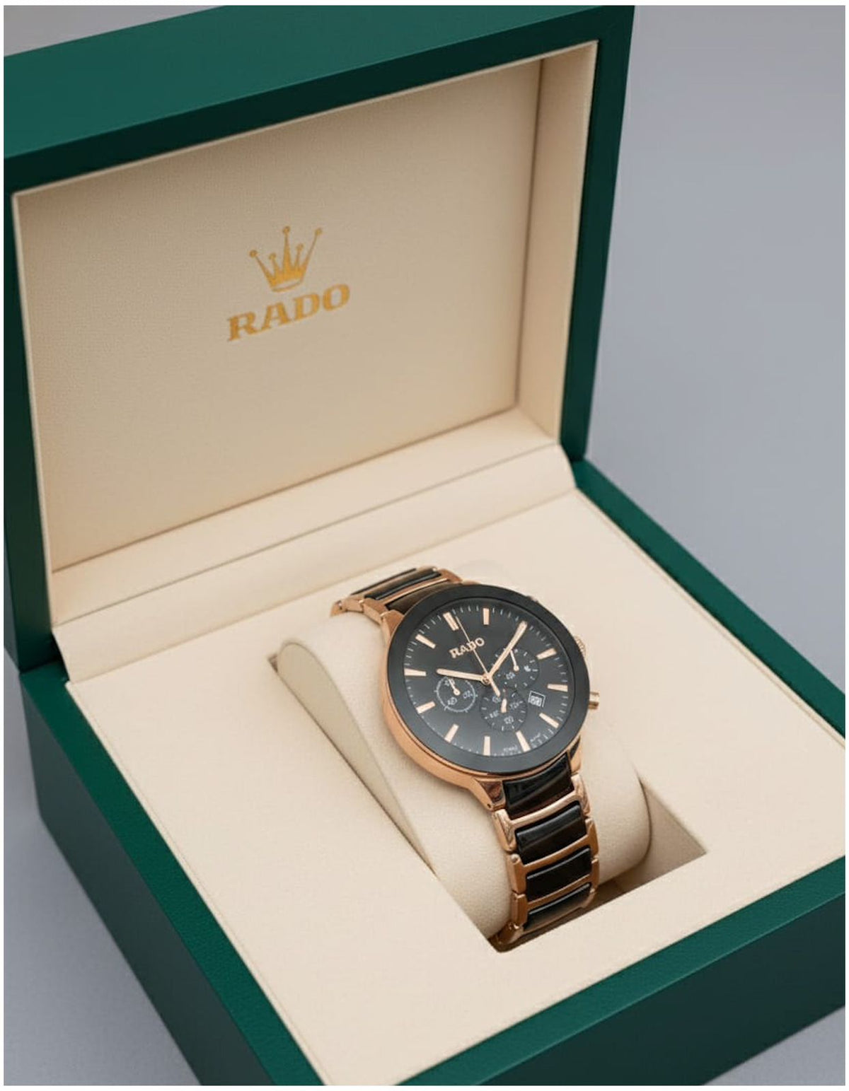 Ra.do centrix chronograph Black-Copper