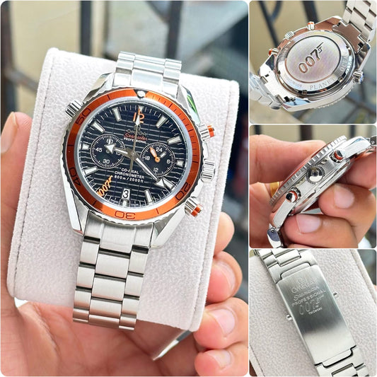 Om.ega Seamaster Planet Ocean Quartz Japan