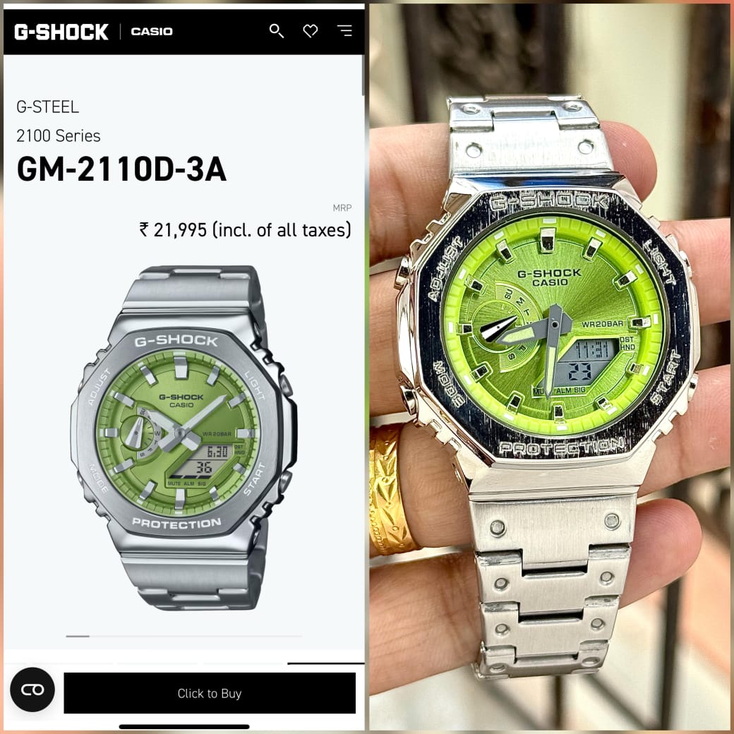 New Casio G shock Gm2100