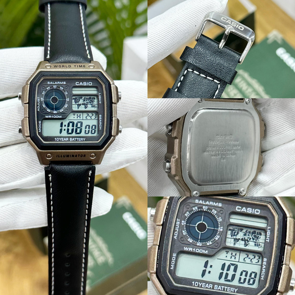 NEW CASIO AE-1200 ILLUMINATOR BLACK