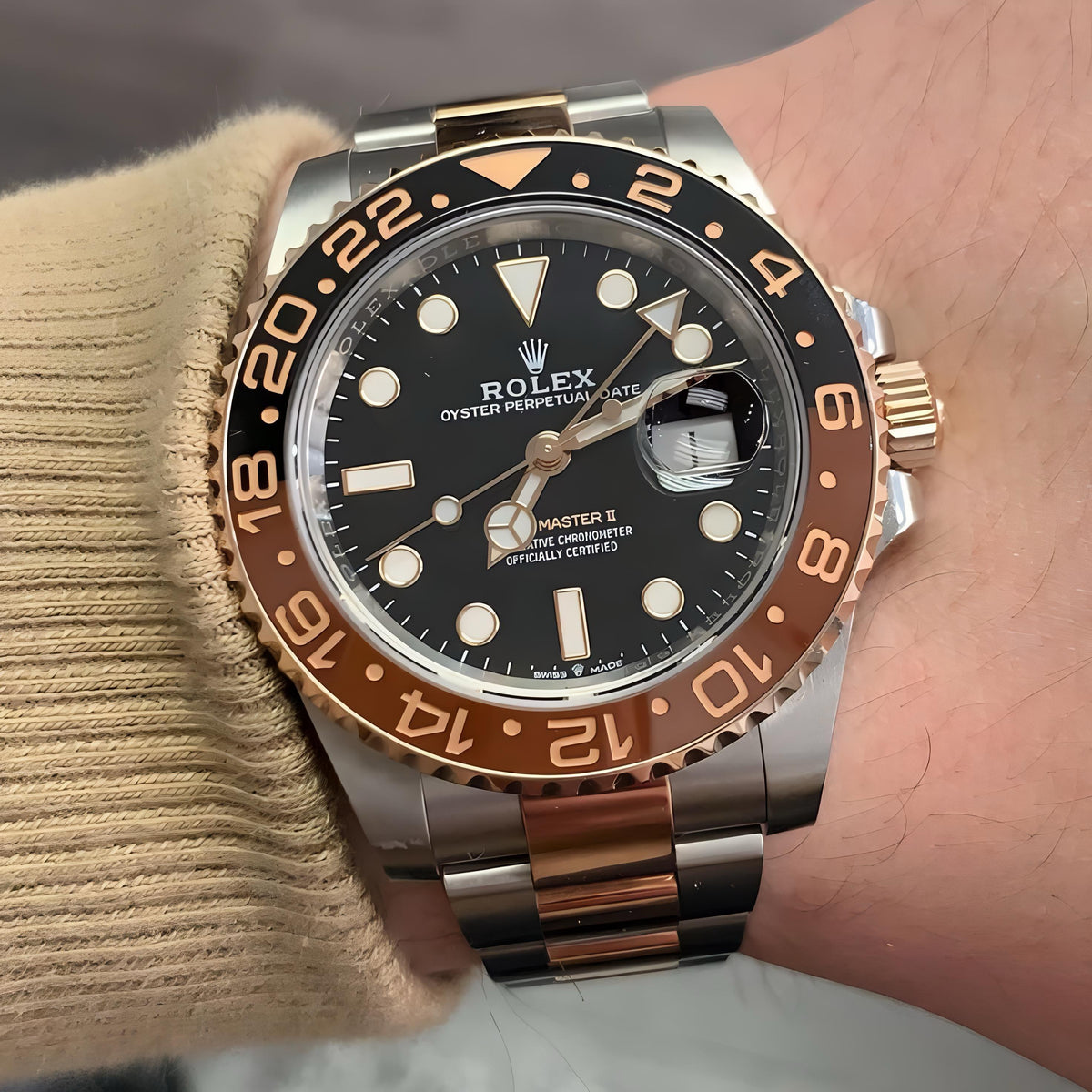 Rol.ex GMT Ever Rose & Steel