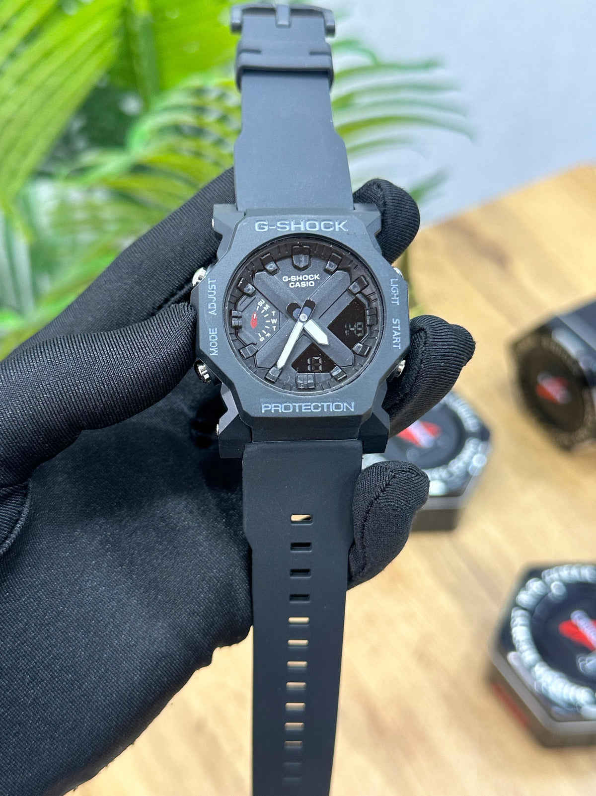 NEW G SHOCK GA-2300 ALL BLACK