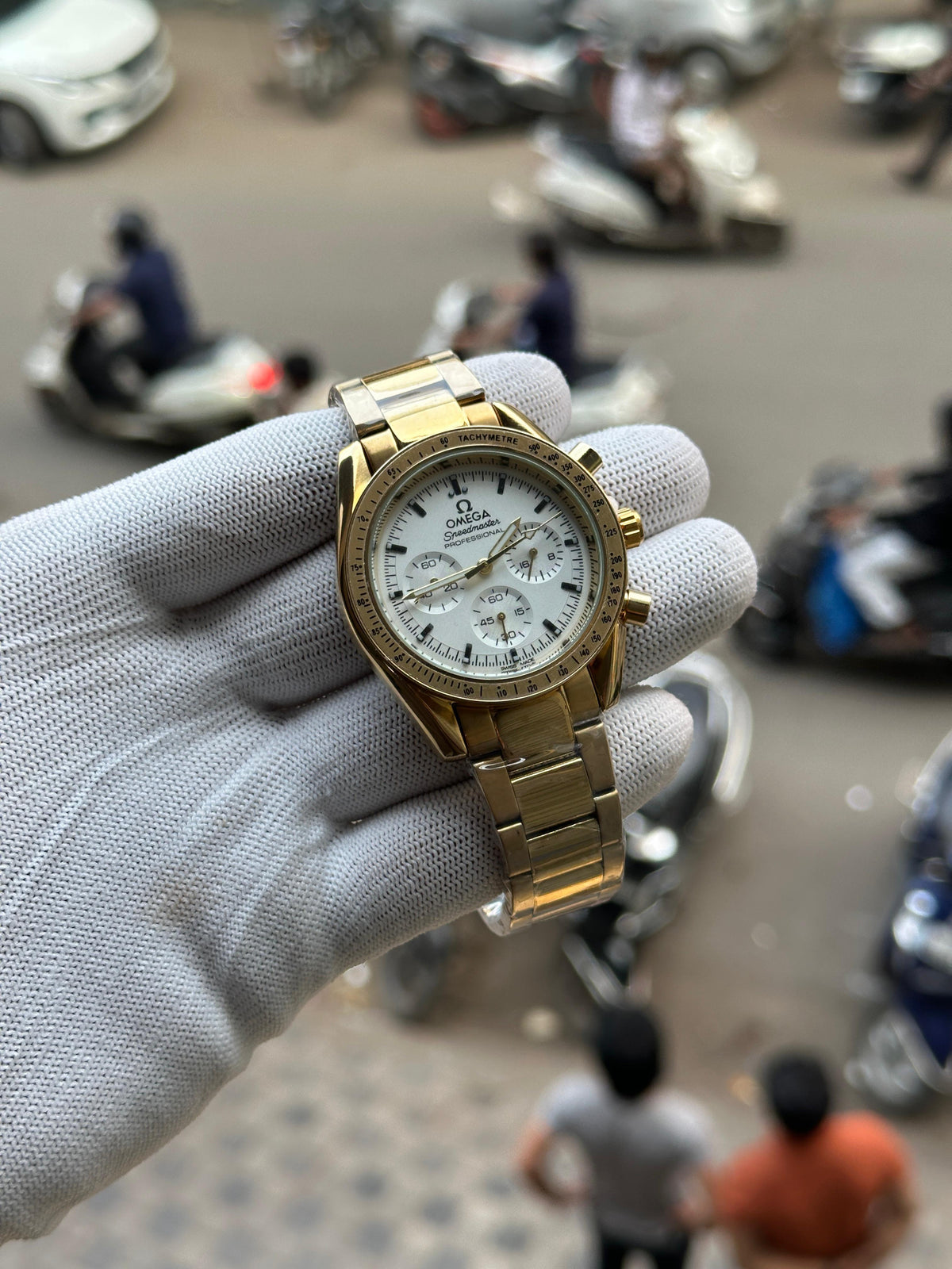 Om.ega Speedmaster Chronograph