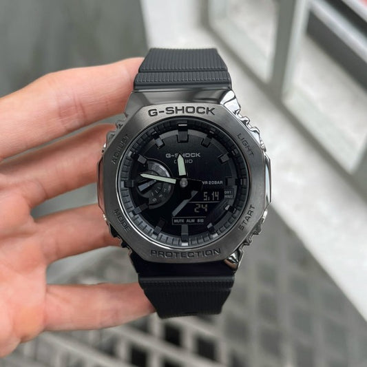 NEW G SHOCK GM 2100 FULL BLACK