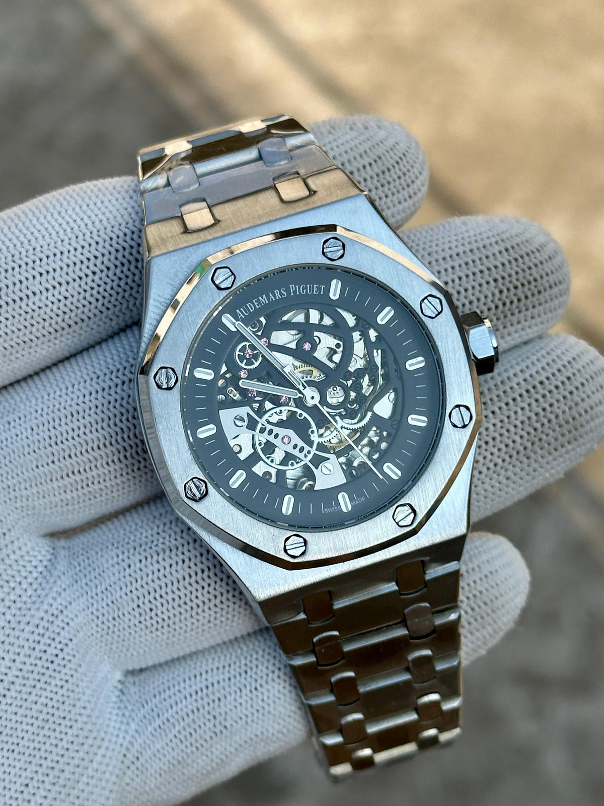 Aude.mars piguet Royal Oak Skeleton Automatic